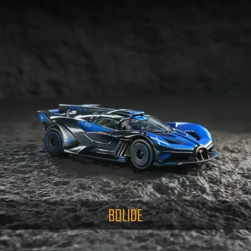 Bburago 1:64 Bugatti Bolide Flying Fire Meteor Alloy Die Cast Car Model Collection Supercar Toys Birthday Gift