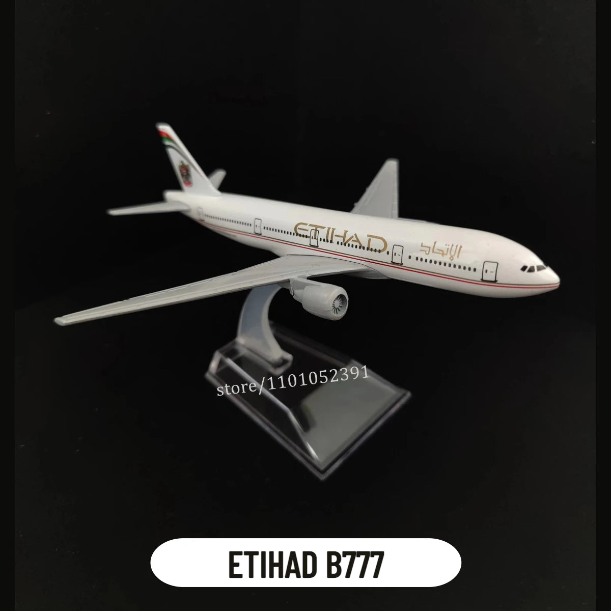 Escala 1:400 réplica de avión de Metal Delta B747 avión Boeing Airbus modelo de aviación Diecast arte en miniatura juguetes para niños