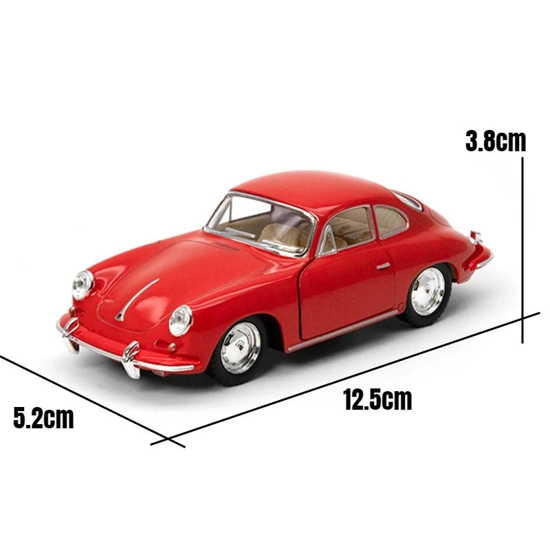 1:32 356B Carrera Coupe Alloy Car Model Diecast Metal Classic Vehicles Car Model Simulation Miniature Scale Collection Kids Gift