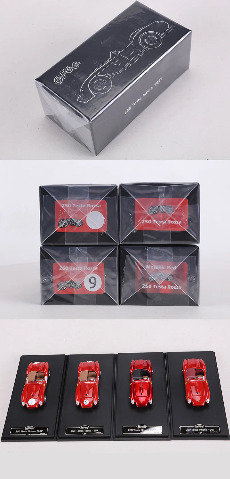 GFCC 1:64 250TR Coche modelo de aleación convertible