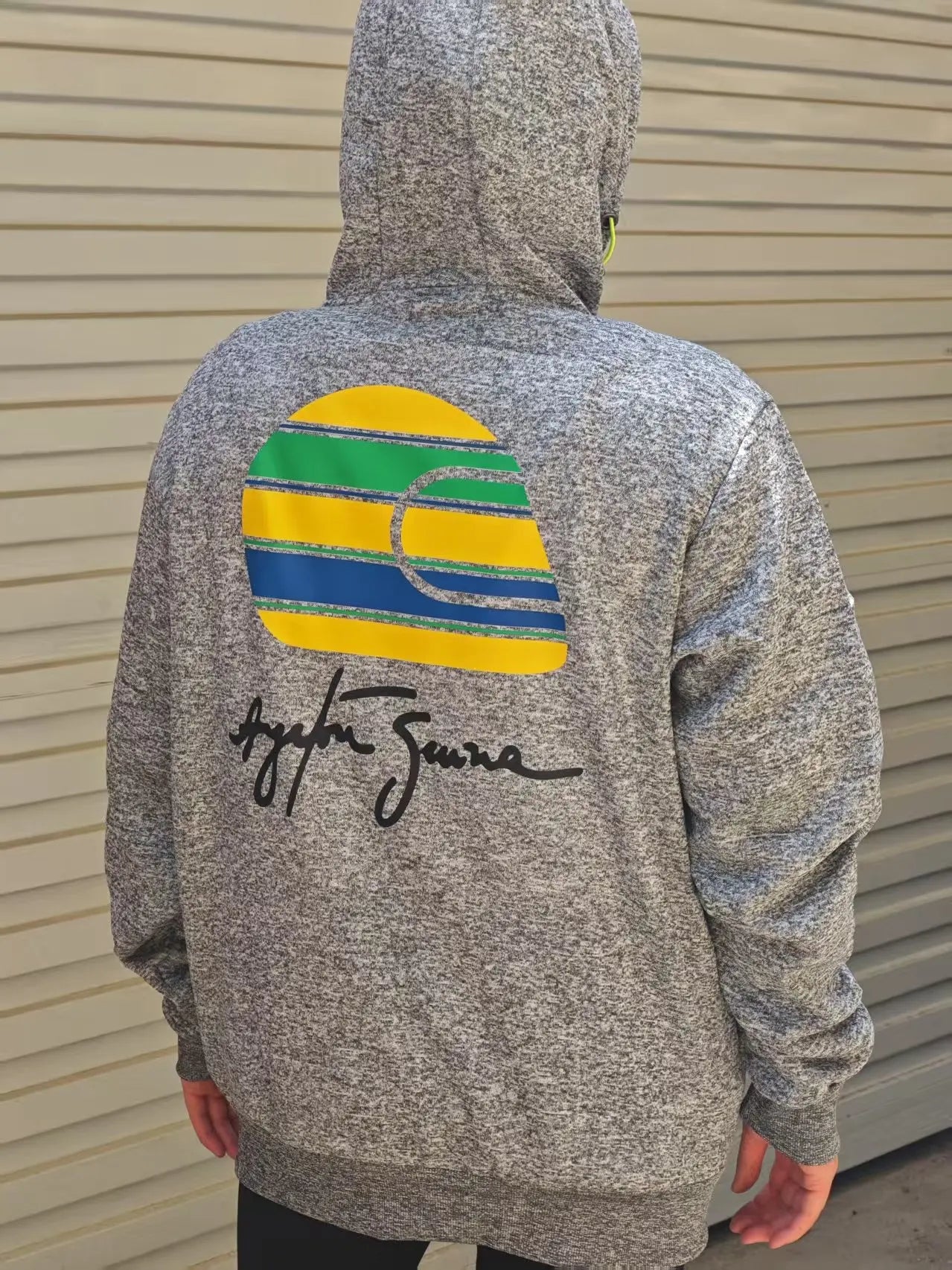 Ayrton Senna Jps Tribute Polo camisa 12 firma F1 coche hombres Polos camisa hombres manga corta Polos moda hombres Polo camiseta