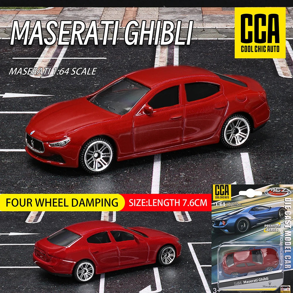 CCA MSZ 1:64 Volkswagen Audi Exquisite hanging model classic car static car model alloy die-casting car model collection toy