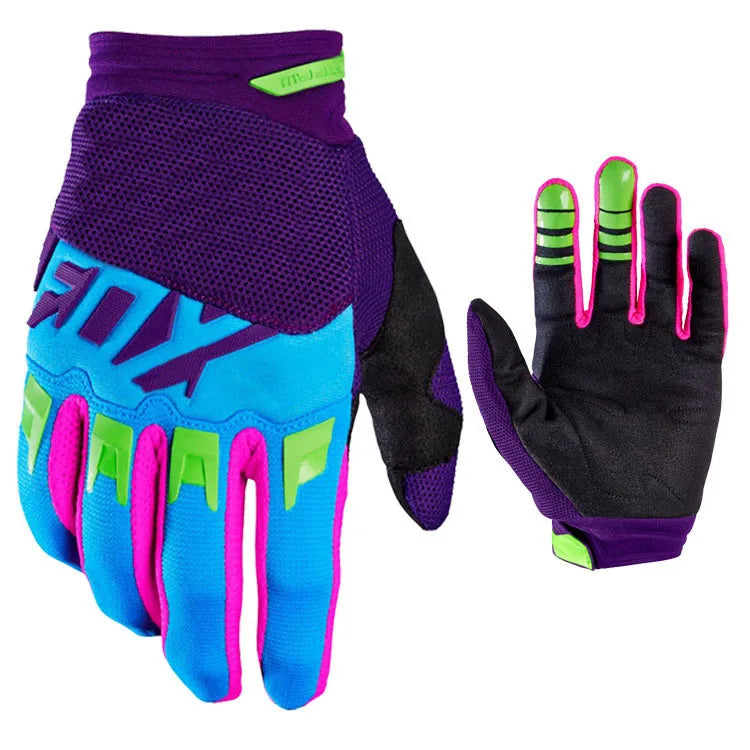 Nuevos guantes de ciclismo de moda, guantes de primavera y verano, guantes de Motor, guantes para correr en bicicleta de carretera, guantes de pesca con dedos completos