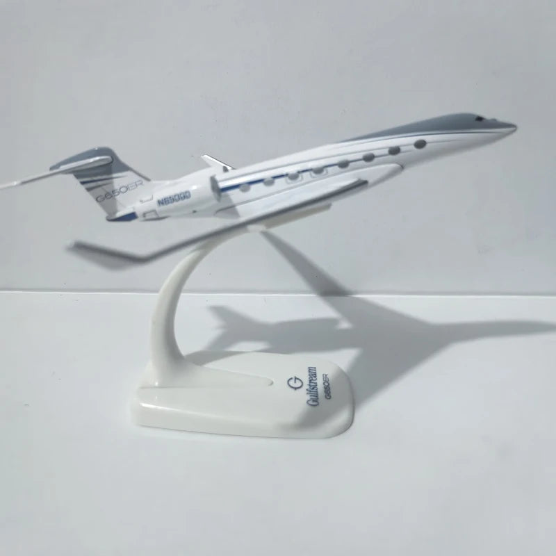 JASON TUTU Qatar Airways Gulfstream G650 avión Diecast 1/200 escala aviones modelo de avión regalo